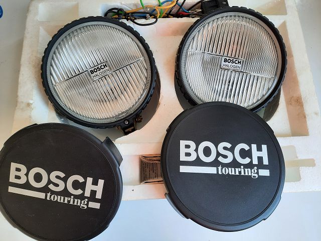 Bosch Touring 165 fog lamps with covers Rallye Cross